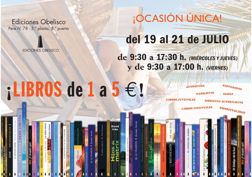 ¡Llega el mercadillo de Julio!